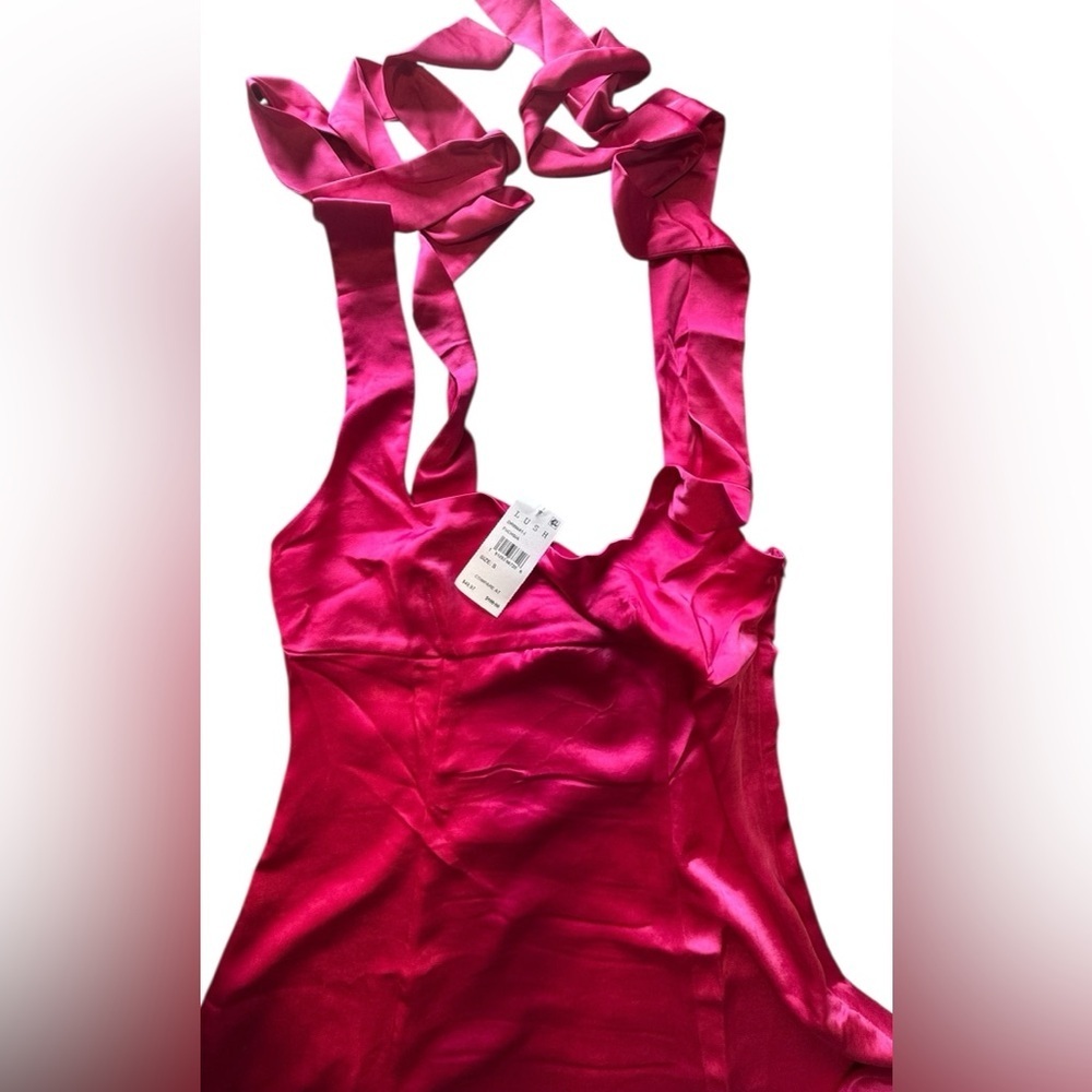 LUSH Pink Mini Dress S - Picture 3 of 9